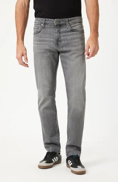 Mavi Jeans Zach Straight Leg Jeans In Gray
