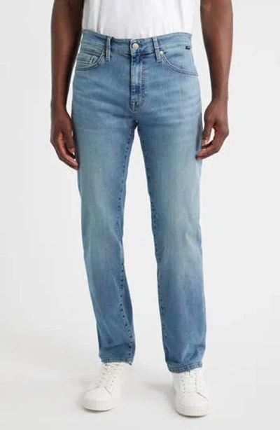 Mavi Jeans Zach Straight Leg Jeans In Light Brushed Organic Vintage