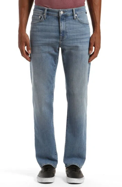 Mavi Jeans Zach Straight Leg Jeans In Light Brushed Williamsburg