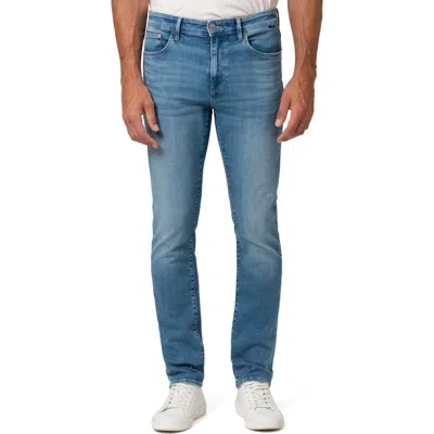 Mavi Jeans Zach Straight Leg Jeans In Mid Brushed Feather Blue