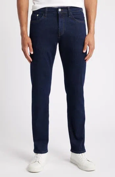 Mavi Jeans Zach Straight Leg Jeans In Rinse Feather Blue