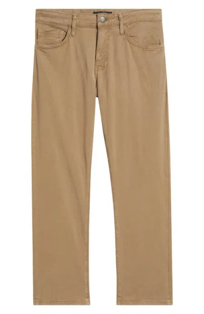 Mavi Jeans Zach Straight Leg Stretch 5-pocket Pants In Brown