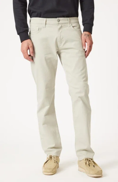 Mavi Jeans Zach Straight Leg Twill Pants In White