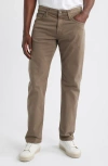 Mavi Jeans Zach Straight Leg Twill Pants In Gray
