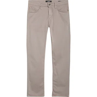 Mavi Jeans Zach Straight Leg Twill Pants In Gray