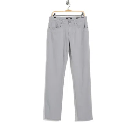 Mavi Jeans Zach Straight Leg Twill Pants In Gray