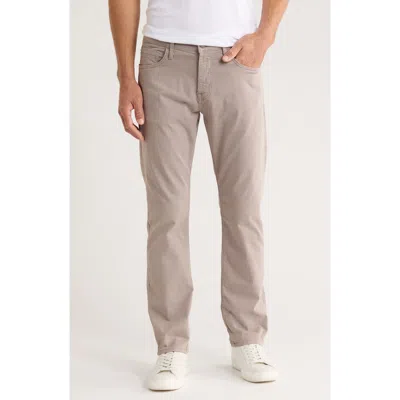 Mavi Jeans Zach Straight Leg Twill Pants In Neutral