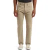 Mavi Jeans Zach Straight Leg Twill Pants In Almond Twill