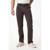 Mavi Jeans Zach Straight Leg Twill Pants In Coffee Casual Twill