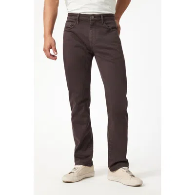 Mavi Jeans Zach Straight Leg Twill Pants In Coffee Casual Twill