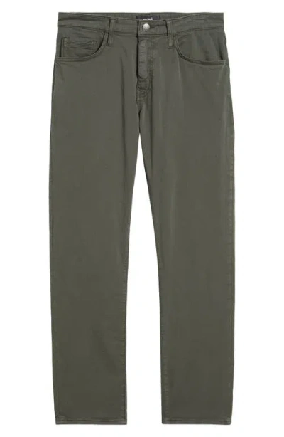 Mavi Jeans Zach Straight Leg Twill Pants In Gray