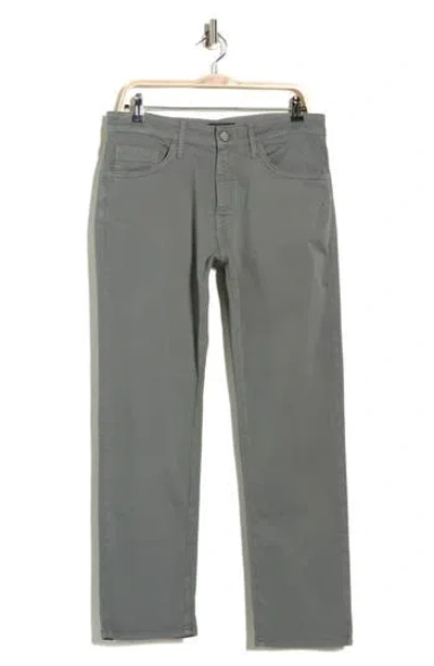 Mavi Jeans Zach Straight Leg Twill Pants In Gray