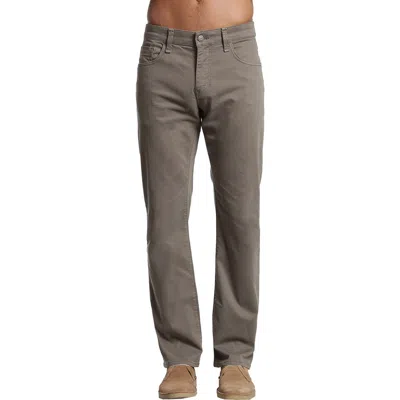 Mavi Jeans Zach Twill Straight Leg Pants In Dusty Olive Twill