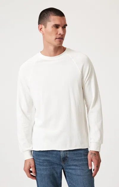 Mavi Jersey Long Sleeve T-shirt In Antique White