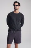 Mavi Jersey Long Sleeve T-shirt In Pirate Black