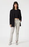 Mavi Kathleen Slim Boyfriend Chino In Mercury Casual Twill
