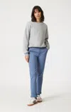 Mavi Kathleen Slim Boyfriend Chino In Riviera Casual Twill