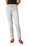 Mavi Kathleen Slim Boyfriend Jeans In Feather Blue In Blue