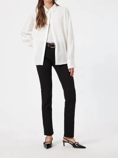 Mavi Kendra Jeans In Black Feather Blue