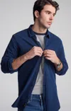 Mavi Long Sleeve Button-down Shirt In Indigo In Dark Blue