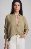 Mavi Long Sleeve Button-up Shirt In Chinchilla