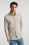 Mavi Long Sleeve Button-up Shirt In Silver Lining