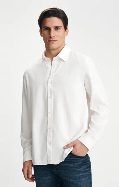 Mavi Long Sleeve Button-up Shirt In Antique White