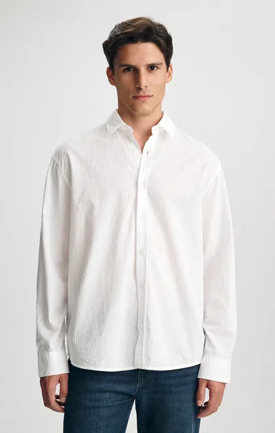 Mavi Long Sleeve Button-up Shirt In White