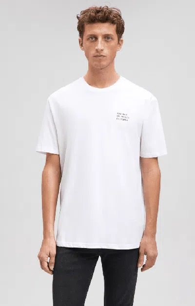 Mavi Los Angeles Print T-shirt In White