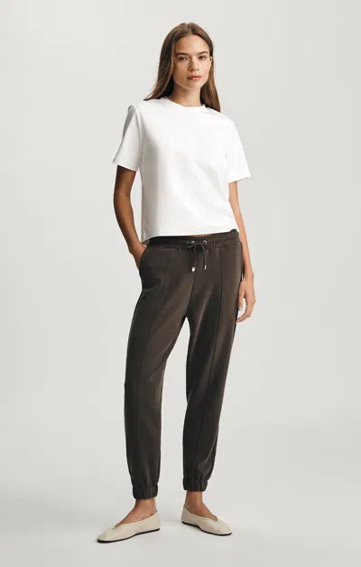 Mavi Luxe Touch Tencel™ Sweatpants In Delicioso In Brown