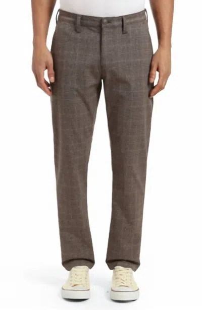 Mavi Marcus Check Pants In Brown Check