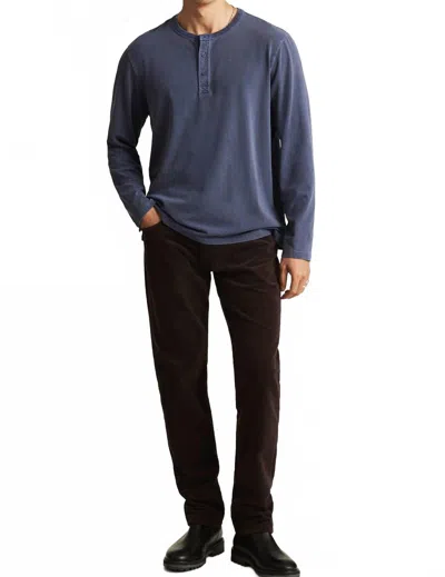 Mavi Marcus Corduroy Slim Straight Pants In Penny In Black