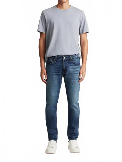 Mavi Marcus Mid Classic Denim Jeans In Classic Blue