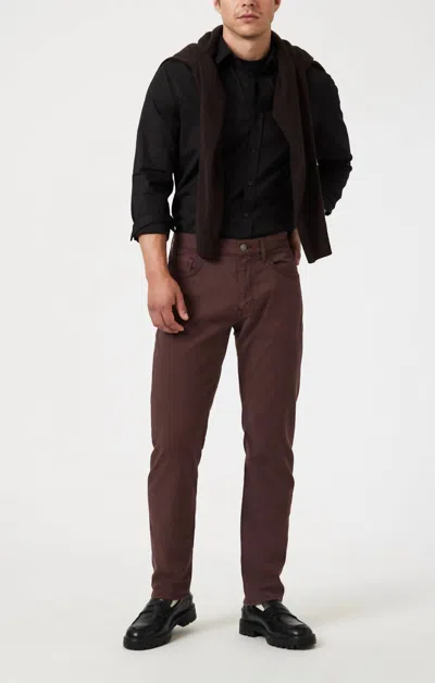 Mavi Marcus Slim Fit Pants In Currant Luxe Twill In Multi