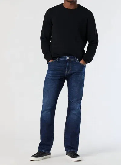 Mavi Marcus Slim Straight Leg Denim Jeans In Deep Organic Blue