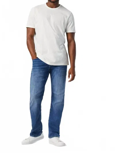 Mavi Marcus Slim Straight Leg Denim Jeans In Foggy Feather Blue