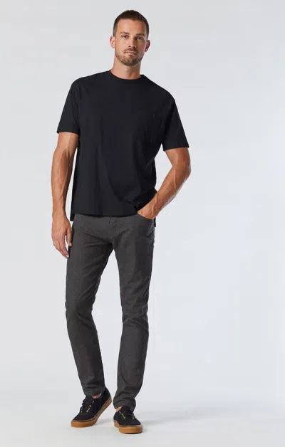 Mavi Marcus Slim Straight Leg In Brown Feather Tweed