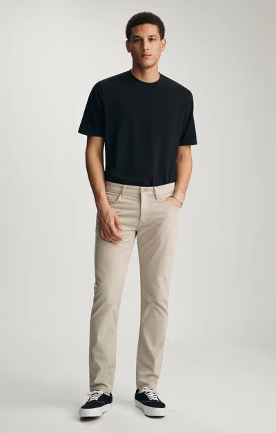 Mavi Marcus Slim Straight Leg In Cloud Explorer In Sand