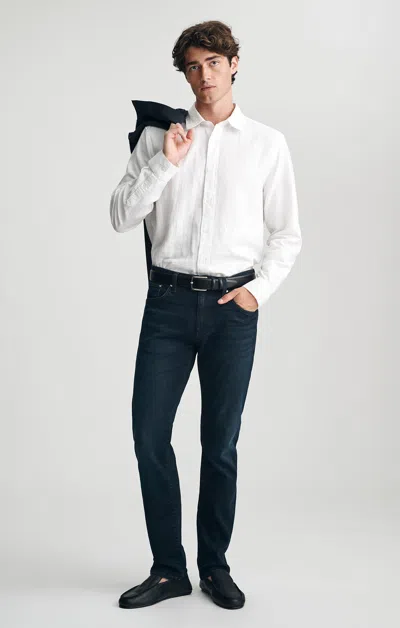 Mavi Marcus Slim Straight Leg In Dark Indigo Classic Vintage In Dark Blue