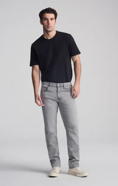Mavi Marcus Slim Straight Leg In Ice Grey Feather Blue