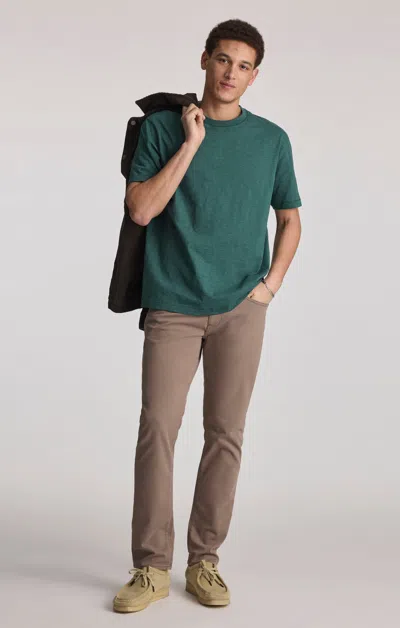 Mavi Marcus Slim Straight Leg In Neutral Explorer In Brown