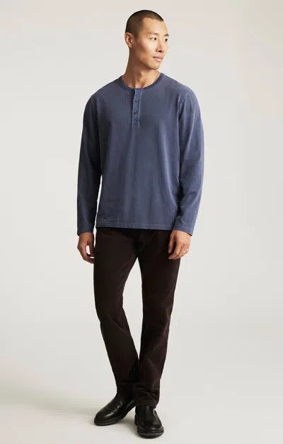 Mavi Marcus Slim Straight Leg In Penny Cord In Blue