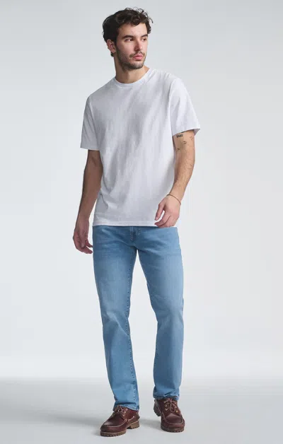 Mavi Marcus Slim Straight Leg In Sky Organic Vintage In Light Blue