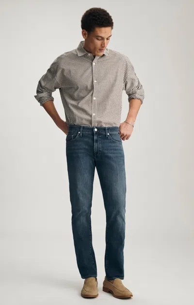 Mavi Marcus Slim Straight Leg In  Williamsburg In Blue