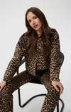 Mavi Maren Crop Jacket In Leopard Denim