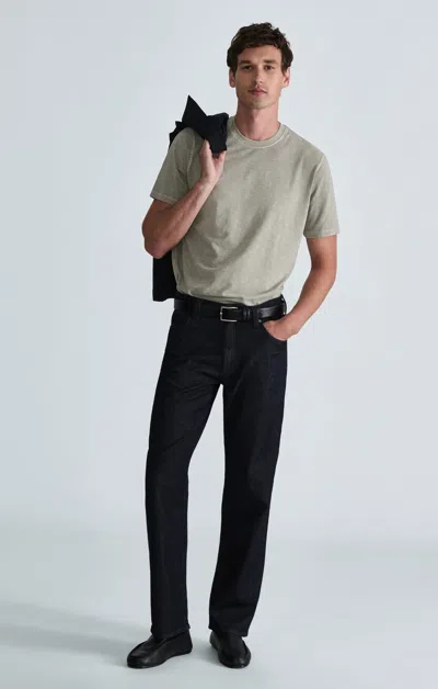 Mavi Marlon Straight Leg Jeans In Rinse Cashmere Lite In Black