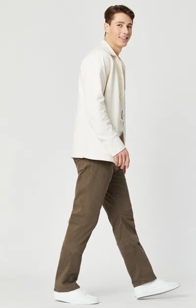 Mavi Jeans Matt Relaxed Fit Twill Pants In Brown