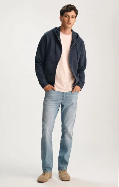 Mavi Matt Relaxed Straight Leg In Light  Organic Vintage In Blue