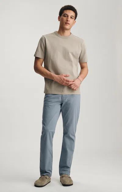 Mavi Matt Relaxed Straight Leg In Steel Twill In Gray
