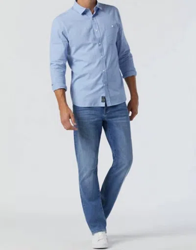 Mavi Men's Zach Mid Brushed Williamsburg Jeans In Blue